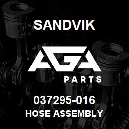 037295-016 Sandvik HOSE ASSEMBLY | AGA Parts