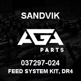 037297-024 Sandvik FEED SYSTEM KIT, DR460SP | AGA Parts