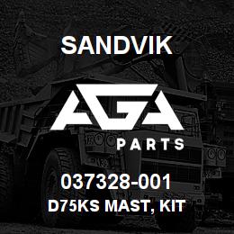 037328-001 Sandvik D75KS MAST, KIT | AGA Parts