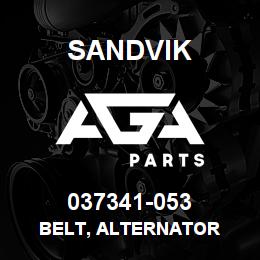 037341-053 Sandvik BELT, ALTERNATOR | AGA Parts