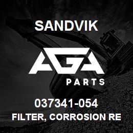 037341-054 Sandvik FILTER, CORROSION RESISTOR | AGA Parts