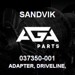 037350-001 Sandvik ADAPTER, DRIVELINE, QST30 | AGA Parts