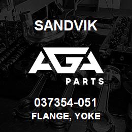 037354-051 Sandvik FLANGE, YOKE | AGA Parts