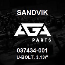 037434-001 Sandvik U-BOLT, 3.13" | AGA Parts