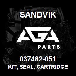 037482-051 Sandvik KIT, SEAL, CARTRIDGE | AGA Parts