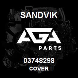 03748298 Sandvik COVER | AGA Parts