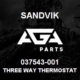 037543-001 Sandvik THREE WAY THERMOSTATIC VALVE | AGA Parts