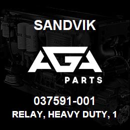 037591-001 Sandvik RELAY, HEAVY DUTY, 12 V.OLT | AGA Parts