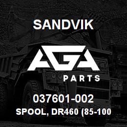 037601-002 Sandvik SPOOL, DR460 (85-100) | AGA Parts