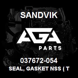 037672-054 Sandvik SEAL, GASKET NSS ( T-TEXT ) RB | AGA Parts