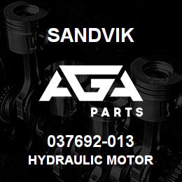 037692-013 Sandvik HYDRAULIC MOTOR | AGA Parts