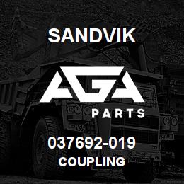 037692-019 Sandvik COUPLING | AGA Parts