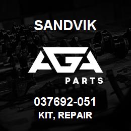 037692-051 Sandvik KIT, REPAIR | AGA Parts