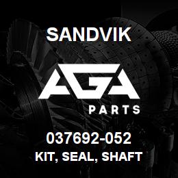 037692-052 Sandvik KIT, SEAL, SHAFT | AGA Parts
