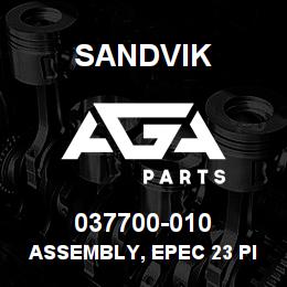 037700-010 Sandvik ASSEMBLY, EPEC 23 PIN, NLA | AGA Parts