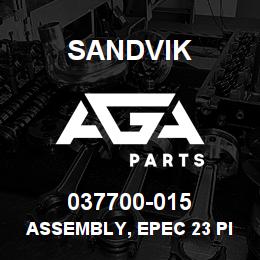 037700-015 Sandvik ASSEMBLY, EPEC 23 PIN, NLA | AGA Parts