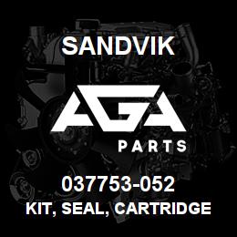037753-052 Sandvik KIT, SEAL, CARTRIDGE | AGA Parts