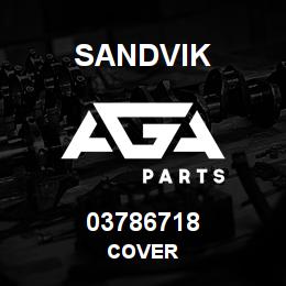 03786718 Sandvik COVER | AGA Parts