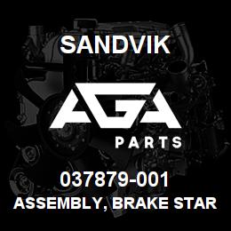 037879-001 Sandvik ASSEMBLY, BRAKE STARTER & CURRENT LI | AGA Parts