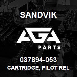 037894-053 Sandvik CARTRIDGE, PILOT RELEIF | AGA Parts