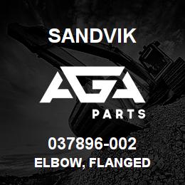 037896-002 Sandvik ELBOW, FLANGED | AGA Parts