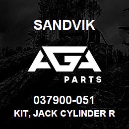 037900-051 Sandvik KIT, JACK CYLINDER RETRAC | AGA Parts