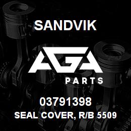 03791398 Sandvik SEAL COVER, R/B 55091187 RB | AGA Parts