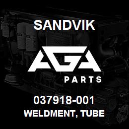037918-001 Sandvik WELDMENT, TUBE | AGA Parts