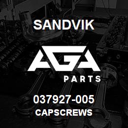 037927-005 Sandvik CAPSCREWS | AGA Parts