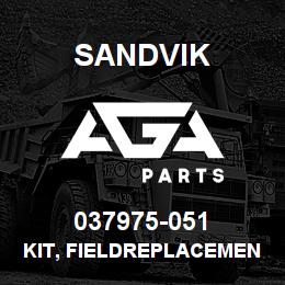 037975-051 Sandvik KIT, FIELDREPLACEMENT, EDC, D25*T-TEX | AGA Parts