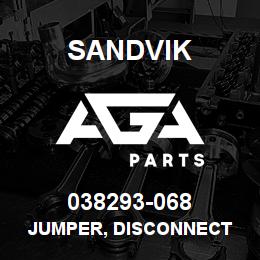 038293-068 Sandvik JUMPER, DISCONNECT | AGA Parts