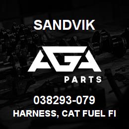 038293-079 Sandvik HARNESS, CAT FUEL FILTER B TIER 3 | AGA Parts