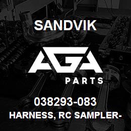 038293-083 Sandvik HARNESS, RC SAMPLER-RH AUXBOX TO C | AGA Parts