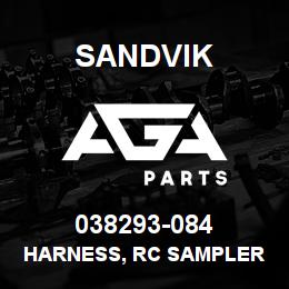 038293-084 Sandvik HARNESS, RC SAMPLER SMC SOL TO PLC | AGA Parts