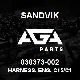 038373-002 Sandvik HARNESS, ENG, C15/C18, D45/D50 | AGA Parts