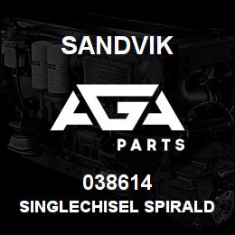 038614 Sandvik SINGLECHISEL SPIRALDRILL SDS PLU | AGA Parts
