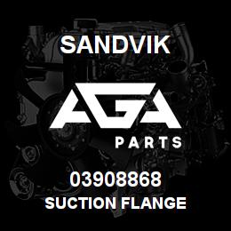 03908868 Sandvik SUCTION FLANGE | AGA Parts