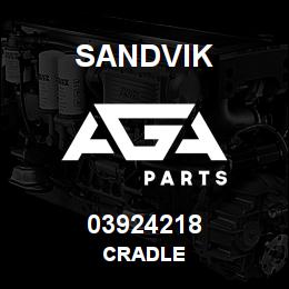 03924218 Sandvik CRADLE | AGA Parts