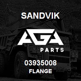 03935008 Sandvik FLANGE | AGA Parts
