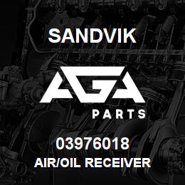 03976018 Sandvik AIR/OIL RECEIVER | AGA Parts