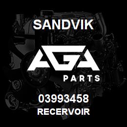 03993458 Sandvik RECERVOIR | AGA Parts