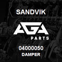 04000050 Sandvik DAMPER | AGA Parts