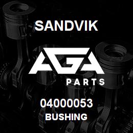 04000053 Sandvik BUSHING | AGA Parts