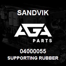 04000055 Sandvik SUPPORTING RUBBER | AGA Parts