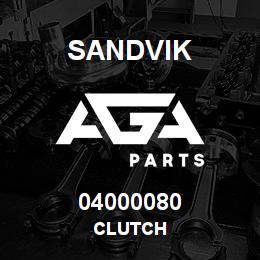 04000080 Sandvik CLUTCH | AGA Parts