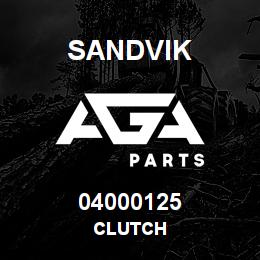 04000125 Sandvik CLUTCH | AGA Parts