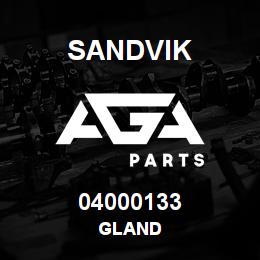 04000133 Sandvik GLAND | AGA Parts