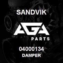 04000134 Sandvik DAMPER | AGA Parts