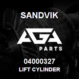 04000327 Sandvik LIFT CYLINDER | AGA Parts