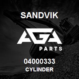 04000333 Sandvik CYLINDER | AGA Parts